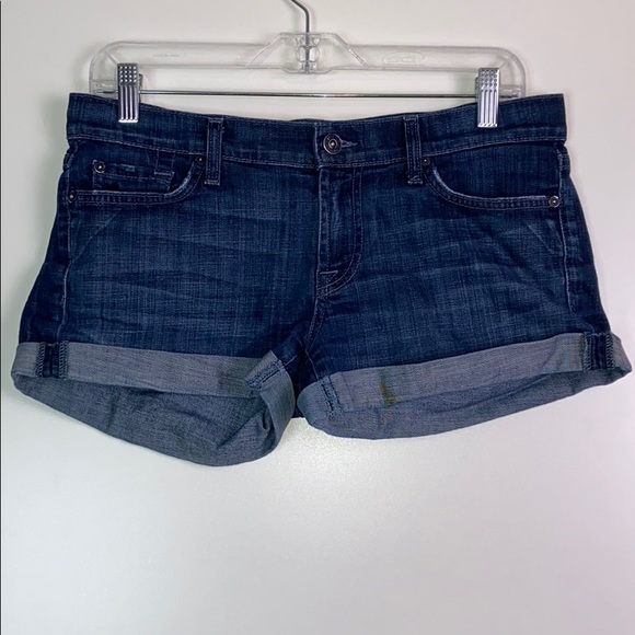 7 For All Mankind Pants - 7 For All Mankind I Rolled Up Shorts Size 29